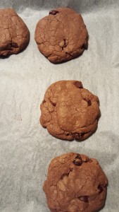 Chocolate Rasin Cookies