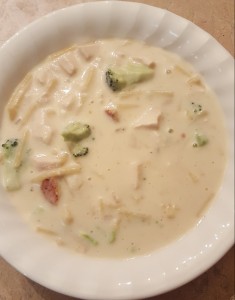 Broccoli Chicken Noodle Soup